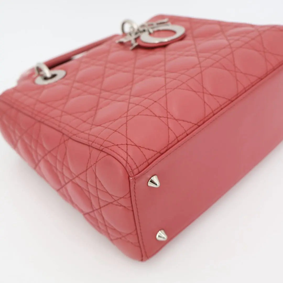 クリスチャンディオール Christian Dior レディディオール カナージュ ハンド ショルダーバッグ