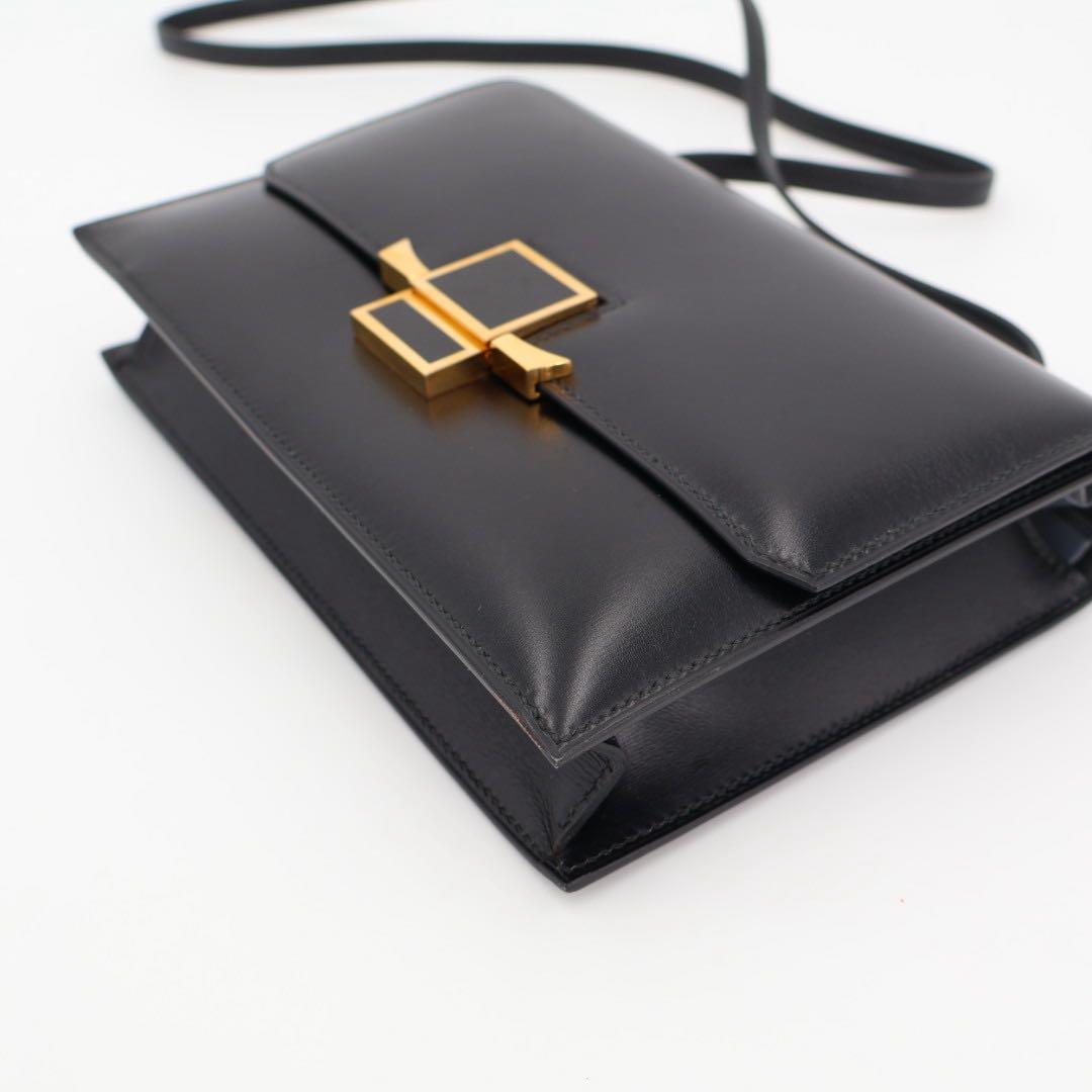 エルメス HERMES ヴィンテージ レザー ショルダーバッグ