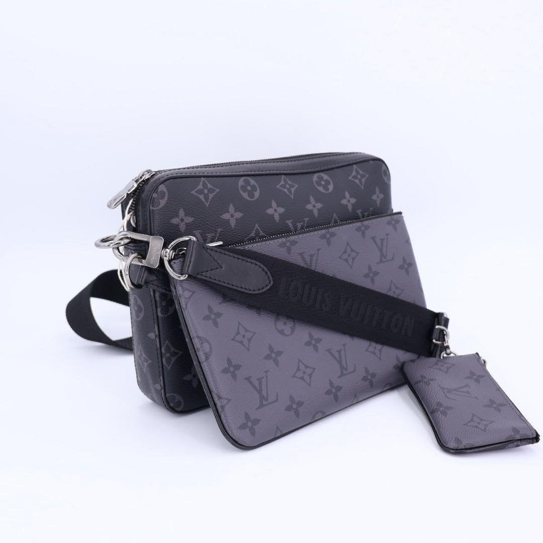 ルイヴィトン LOUIS VUITTON M69443 トリオ メッセンジャー モノグラムエクリプス リバース メッセンジャーバッグ メンズショルダーバッグ