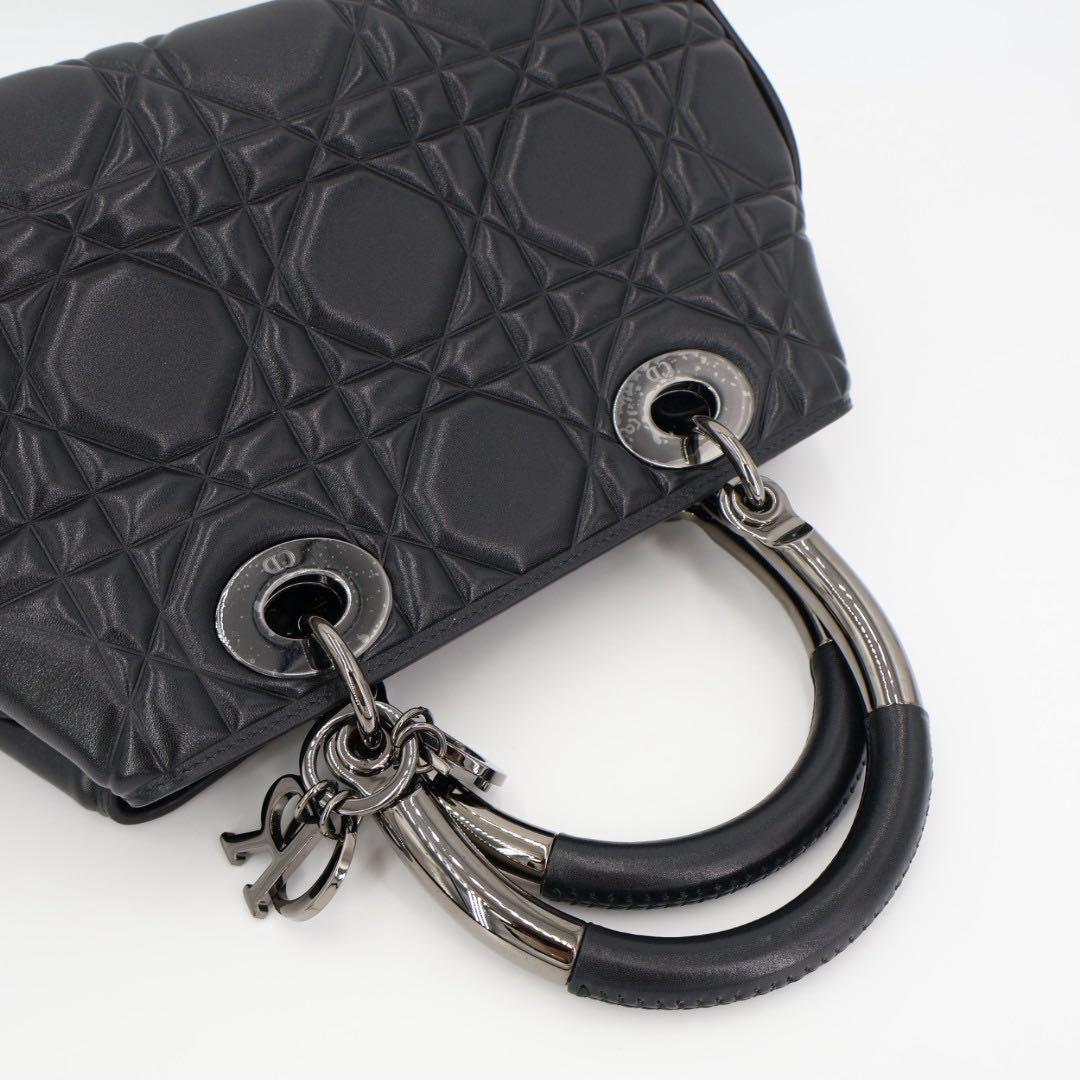 ディオール Dior レディ 95.22 カナージュ ハンドバッグ バッグ