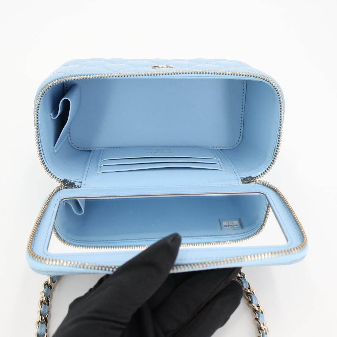 シャネル CHANEL マトラッセ バニティバッグ 美品