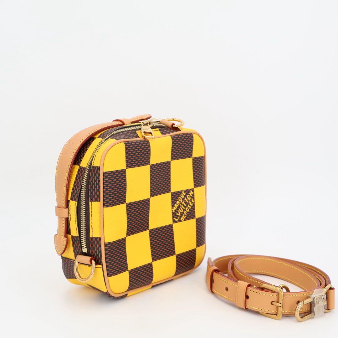 ルイヴィトン LOUIS VUITTON ショルダーバッグ ダミエ・ポップキャンバス チェス・メッセンジャー N40562 LOUIS VUITTON ハンドバッグ 美品
