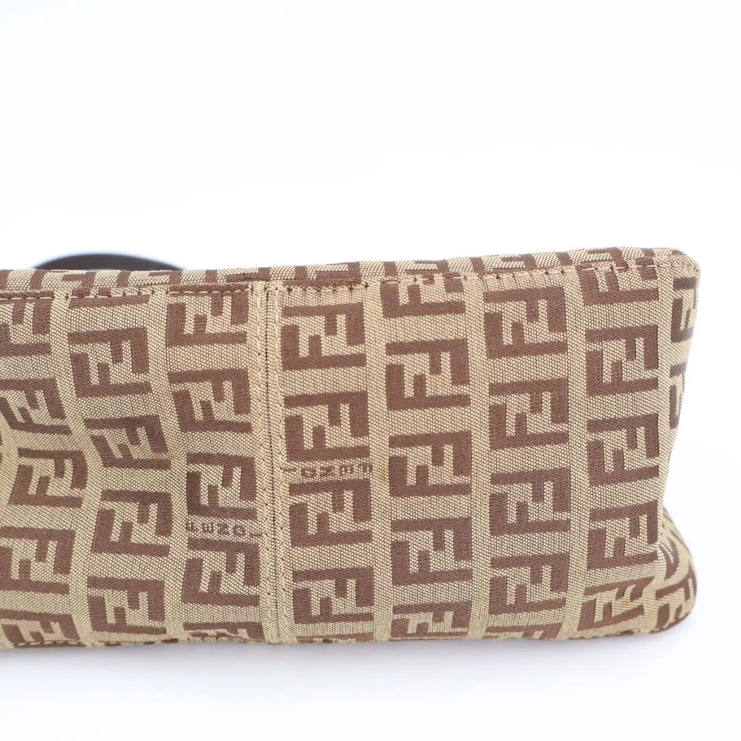 フェンディ FENDI ズッキーノ柄 ミニマンマバケットバッグ レディース セミショルダーバッグ