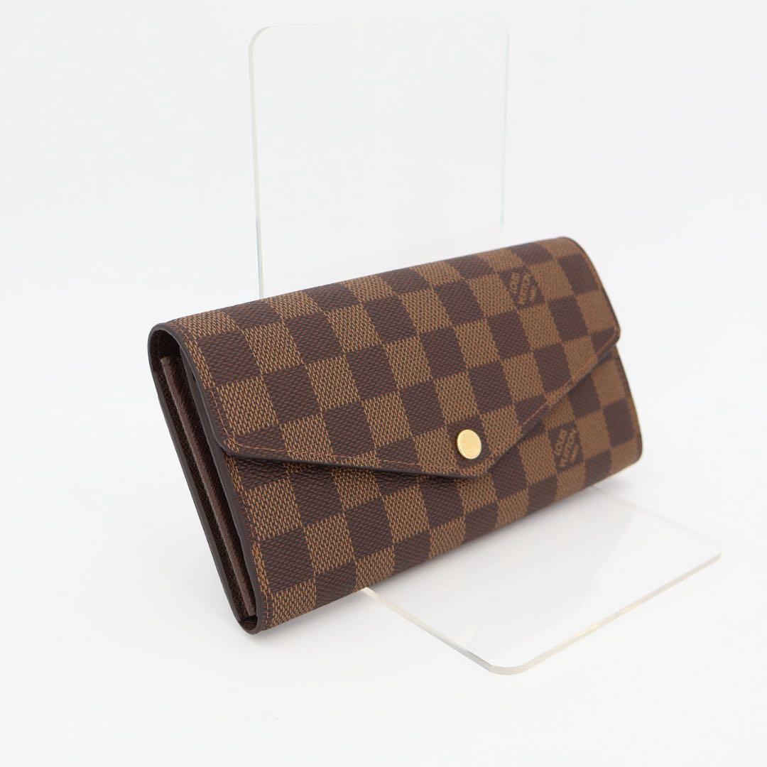 ルイヴィトン LOUIS VUITTON ダミエ ポルトフォイユ・サラ ダミエ 財布 N63209