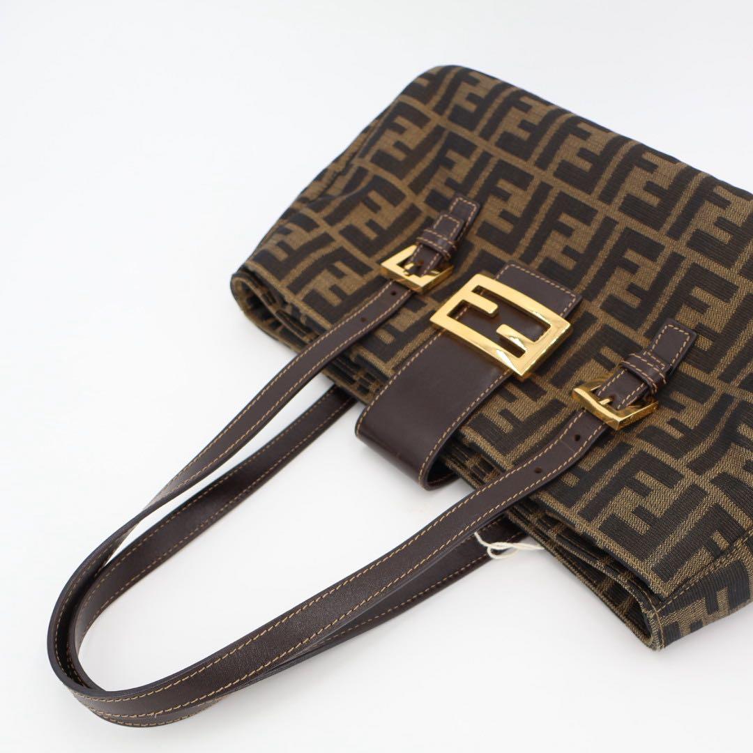 フェンディ Fendi ズッカ柄 ハンドバッグ