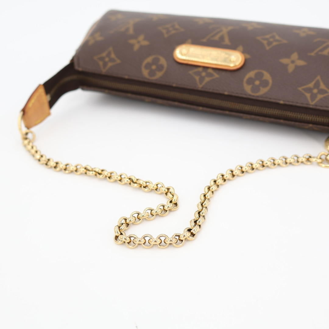 ルイ ヴィトン LOUIS VUITTON モノグラム エヴァ ブラウン M95567 モノグラムキャンバス レディース ショルダーバッグ ヴィトンバッグ バック ブランド