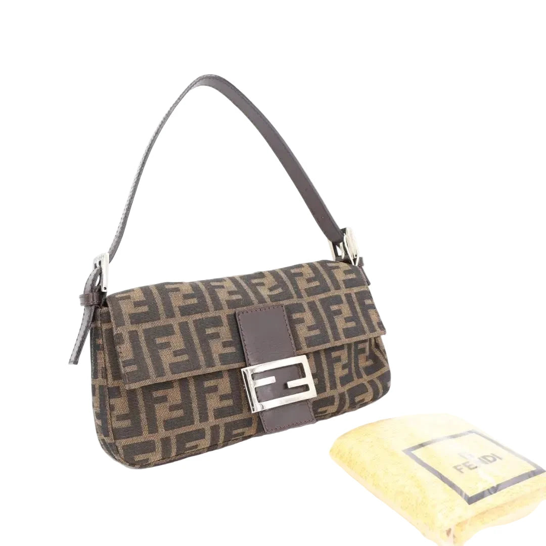 フェンディ FENDI ズッカ マンマバケット ショルダーバッグ