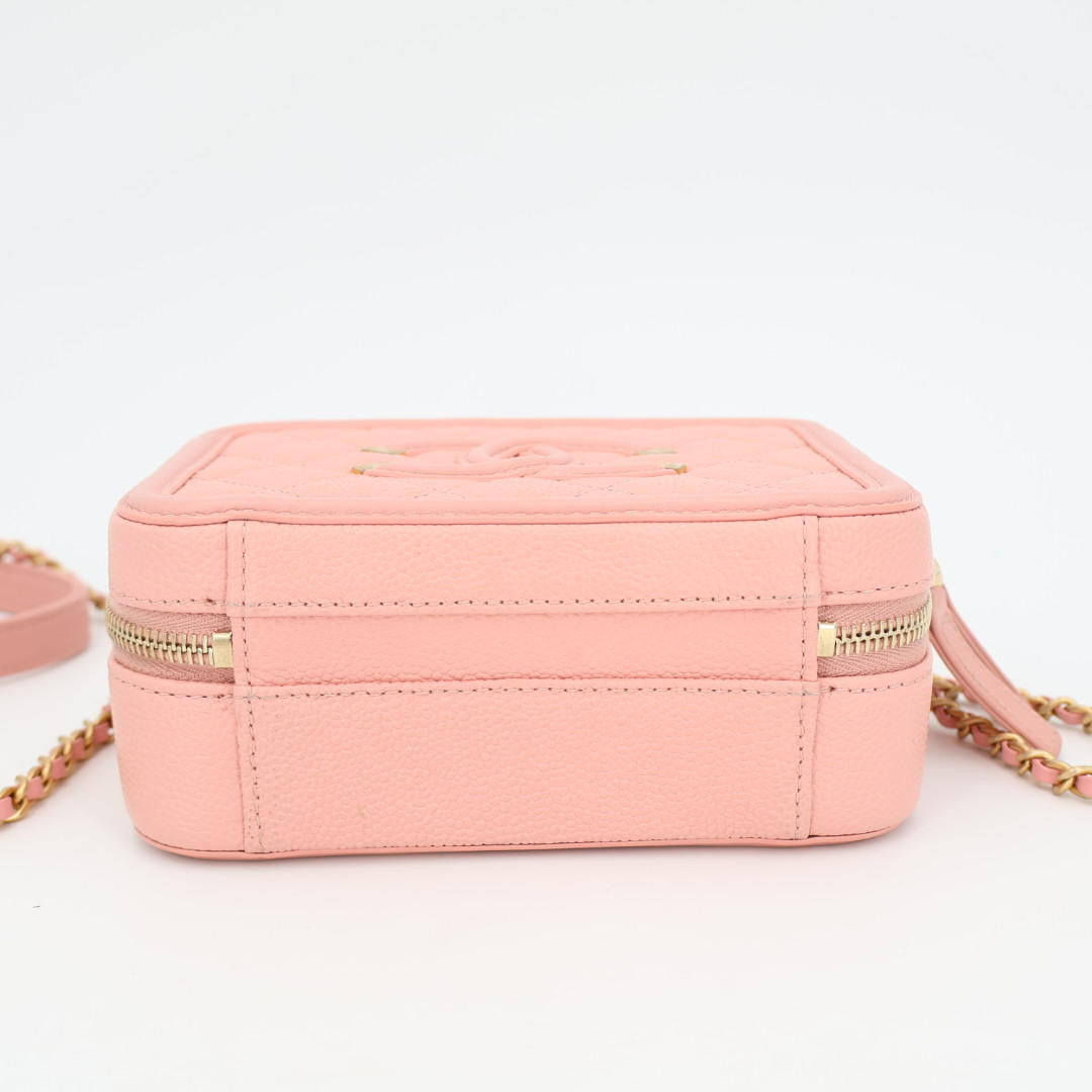 シャネル CHANEL CCフィリグリーヴァニティーケース
