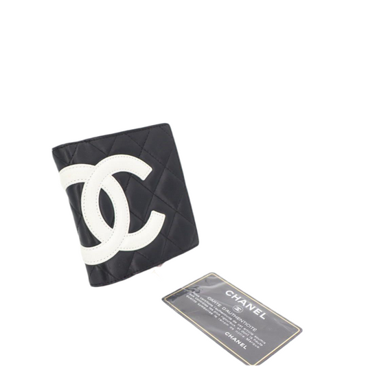 シャネル CHANEL カンボンライン 二つ折り財布（小銭入れあり） レザー レディース