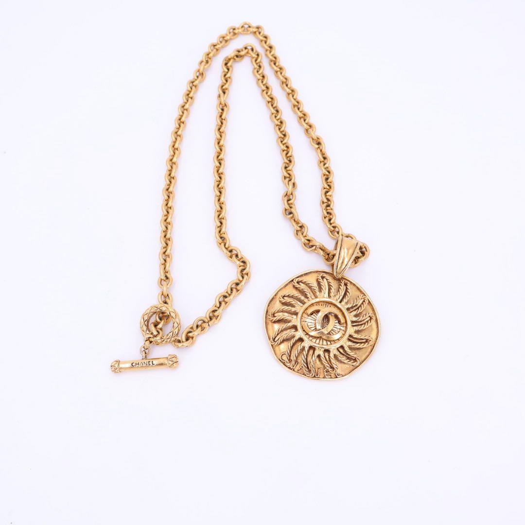 シャネル CHANEL ココマーク 94A ネックレス GP ゴールド