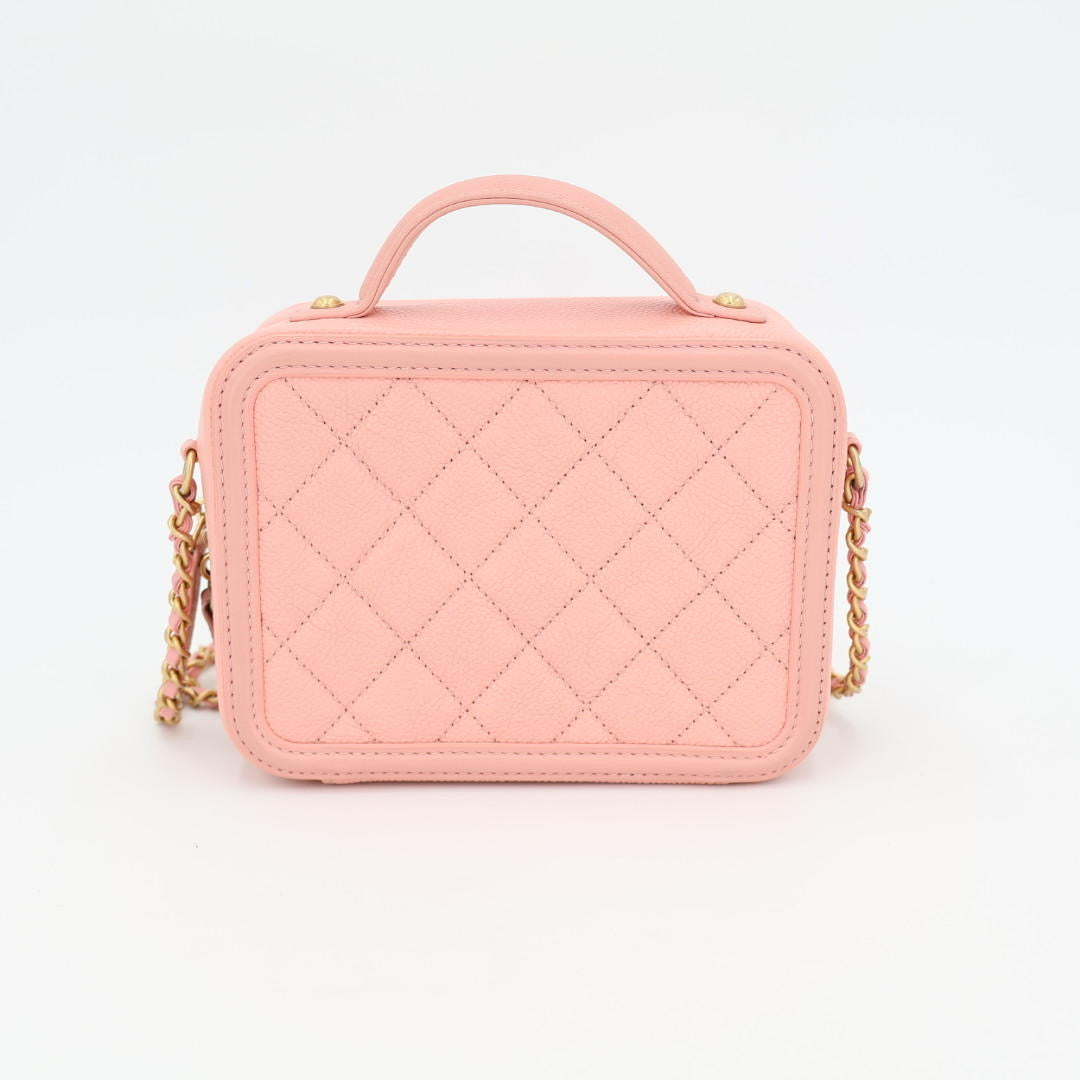 シャネル CHANEL CCフィリグリーヴァニティーケース