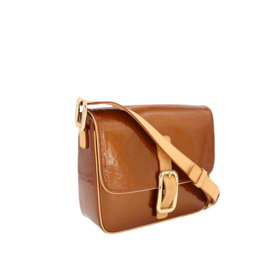 ルイ・ヴィトン LOUIS VUITTON モノグラムヴェルニ クリスティGM ショルダーバッグ