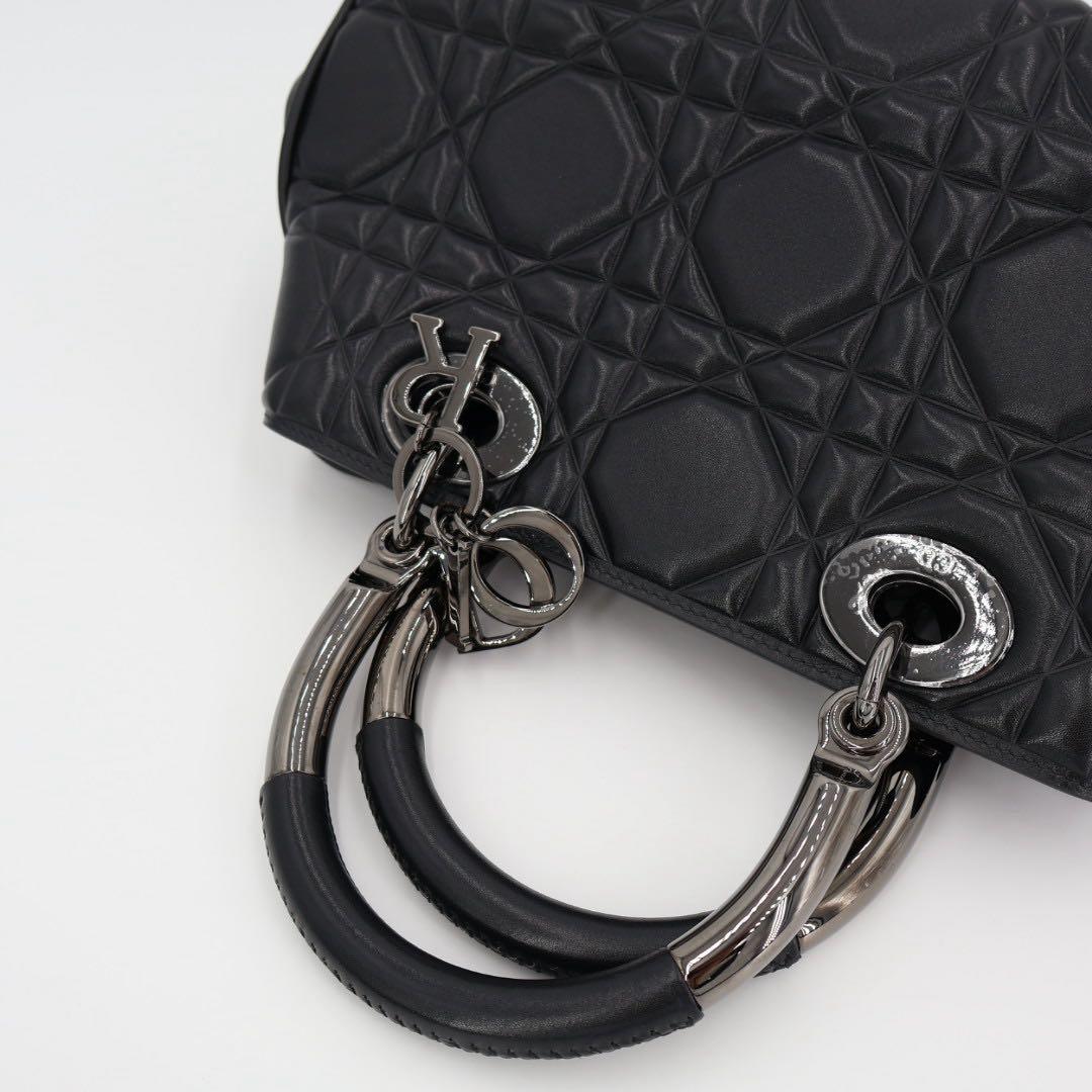 ディオール Dior レディ 95.22 カナージュ ハンドバッグ バッグ