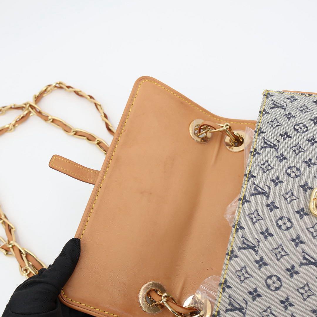 ルイヴィトン LOUIS VUITTON モノグラムミニ カミーユ チェーンバッグ ダブルチェーン ショルダーバッグ