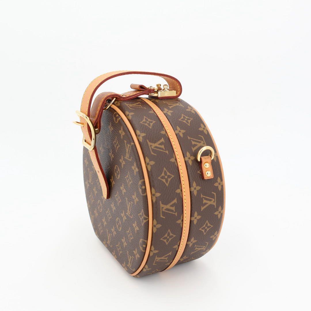 ルイヴィトン LOUIS VUITTON モノグラム プティット ボワット シャポー ブラウン M43514 モノグラムキャンバス レディース バッグ