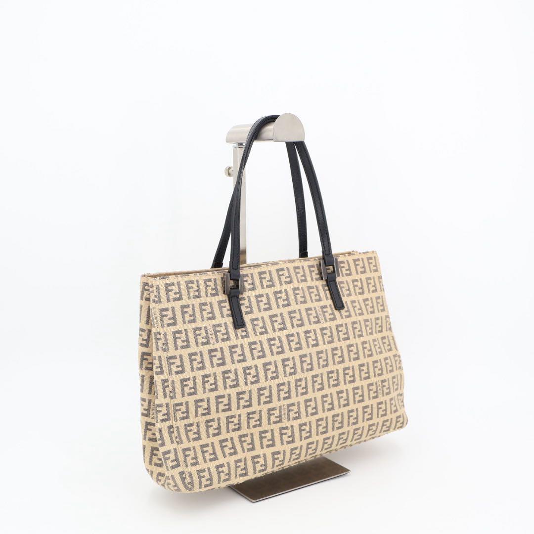 フェンディ Fendi ズッキーノ ズッカ柄 ハンドバッグ ミニトート トートバッグ