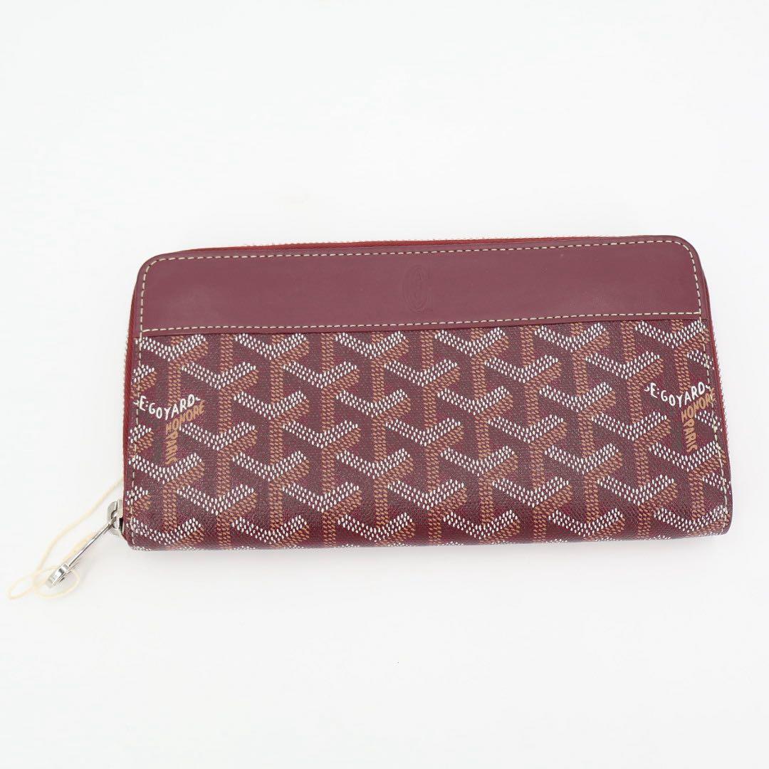 ゴヤール GOYARD MATIGNON APM ZIP GM メンズ,レディース レザー コーティングキャンバス 長財布