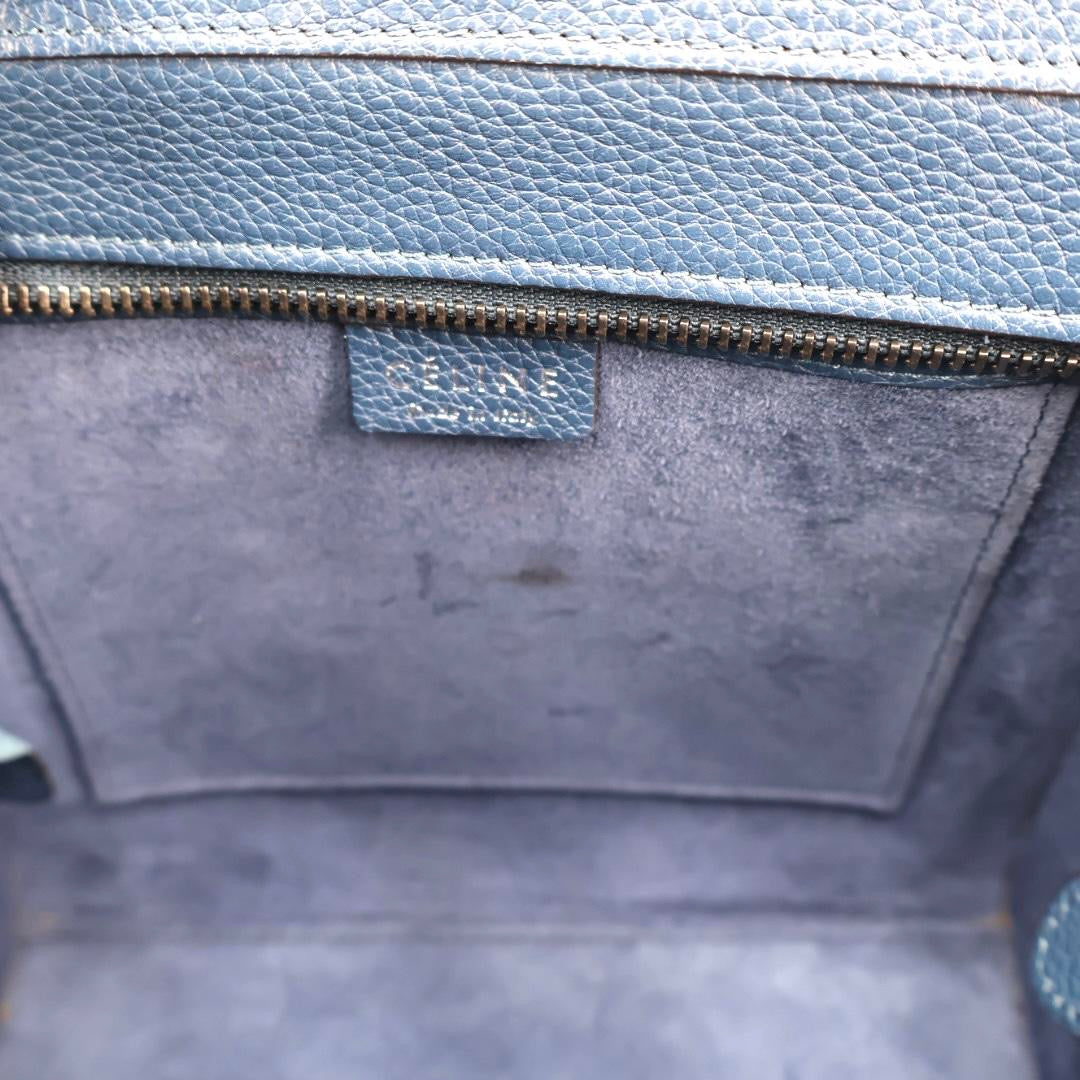 CELINE ラゲージ ナノショッパー ショルダーバッグ ハンドバッグ 2way