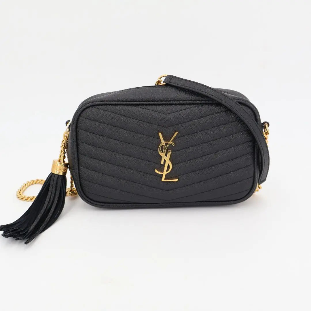 サンローラン Saint Laurent ミニ チェーン ポーチ ショルダーバッグ