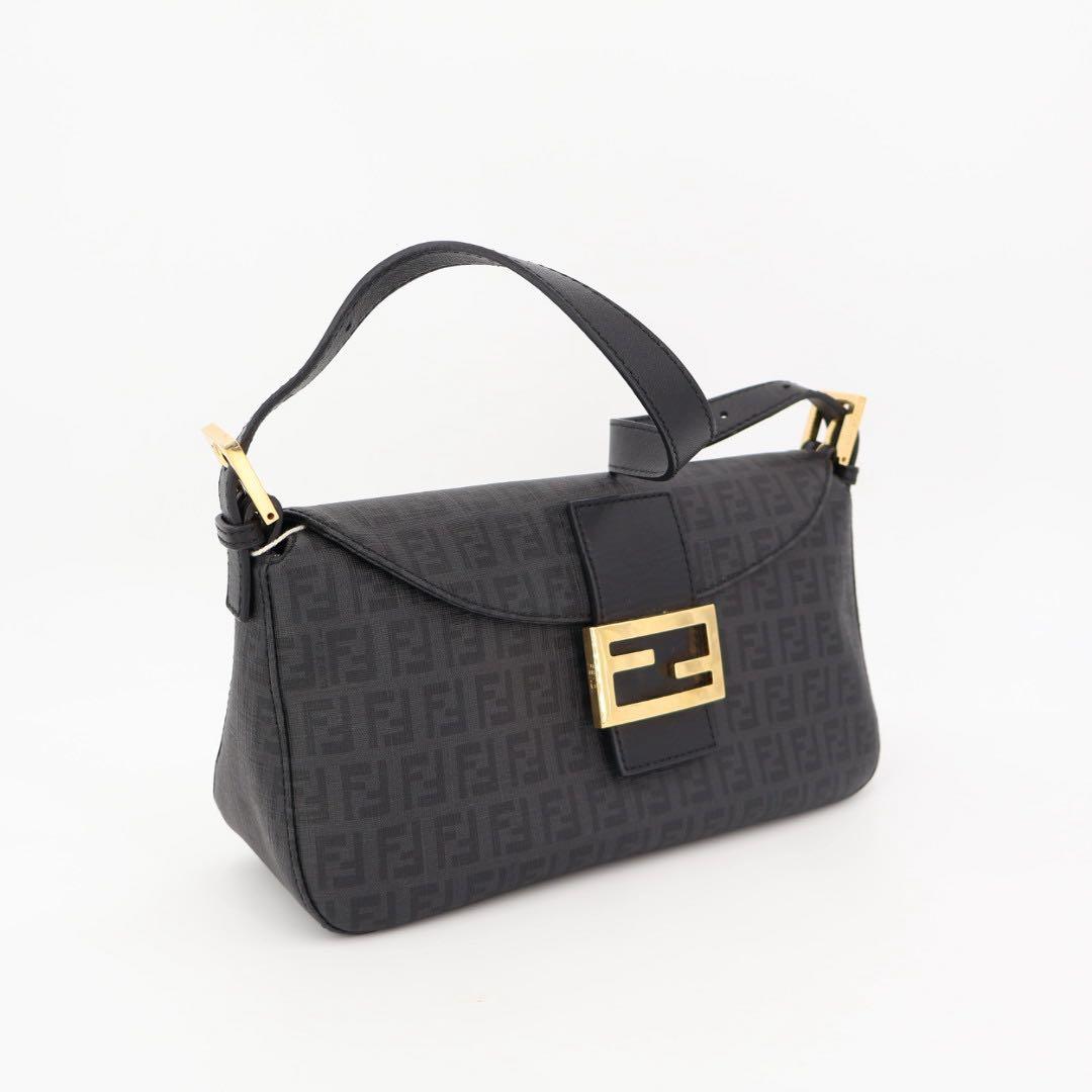 フェンディ Fendi マンマバケット 8BR003 00NY1 F0QA1 ズッキーノ柄 ハンドバッグ