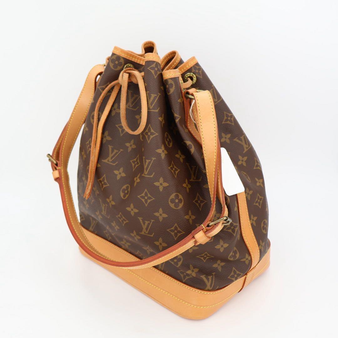 ルイ・ヴィトン LOUIS VUITTON モノグラム ノエ M42224 ブラウン PVC ショルダーバッグ