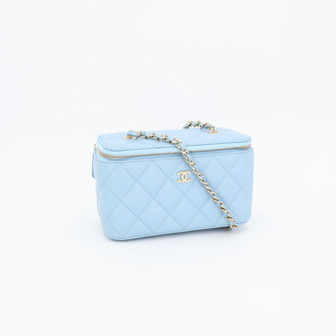 シャネル CHANEL マトラッセ バニティバッグ 美品
