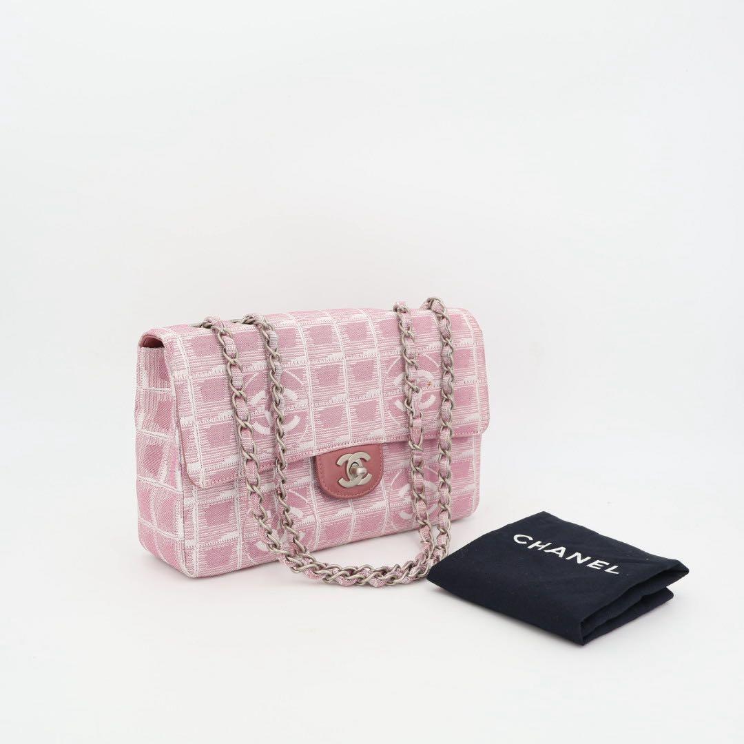 シャネル CHANEL Wチェーンショルダー ニュートラベルライン ショルダーバッグ