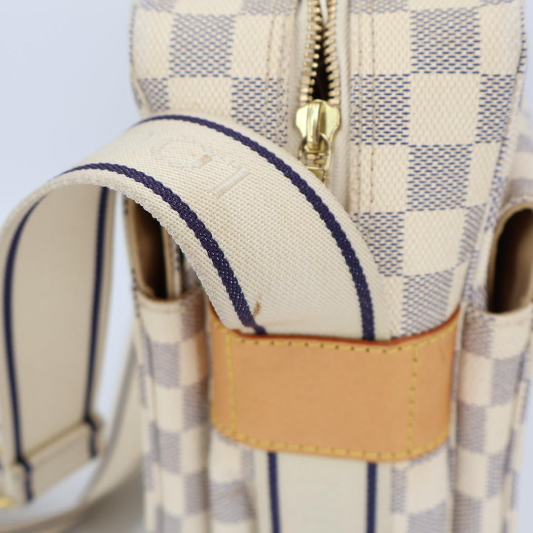 ルイ ヴィトン LOUIS VUITTON ダミエ アズール ナヴィグリオ N51189 ユニセックス ショルダーバッグ