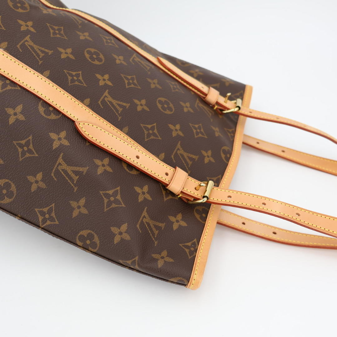 ルイヴィトン LOUIS VUITTON GM M42236 トートバッグ モノグラムキャンバス/ヌメ革 ブラウン