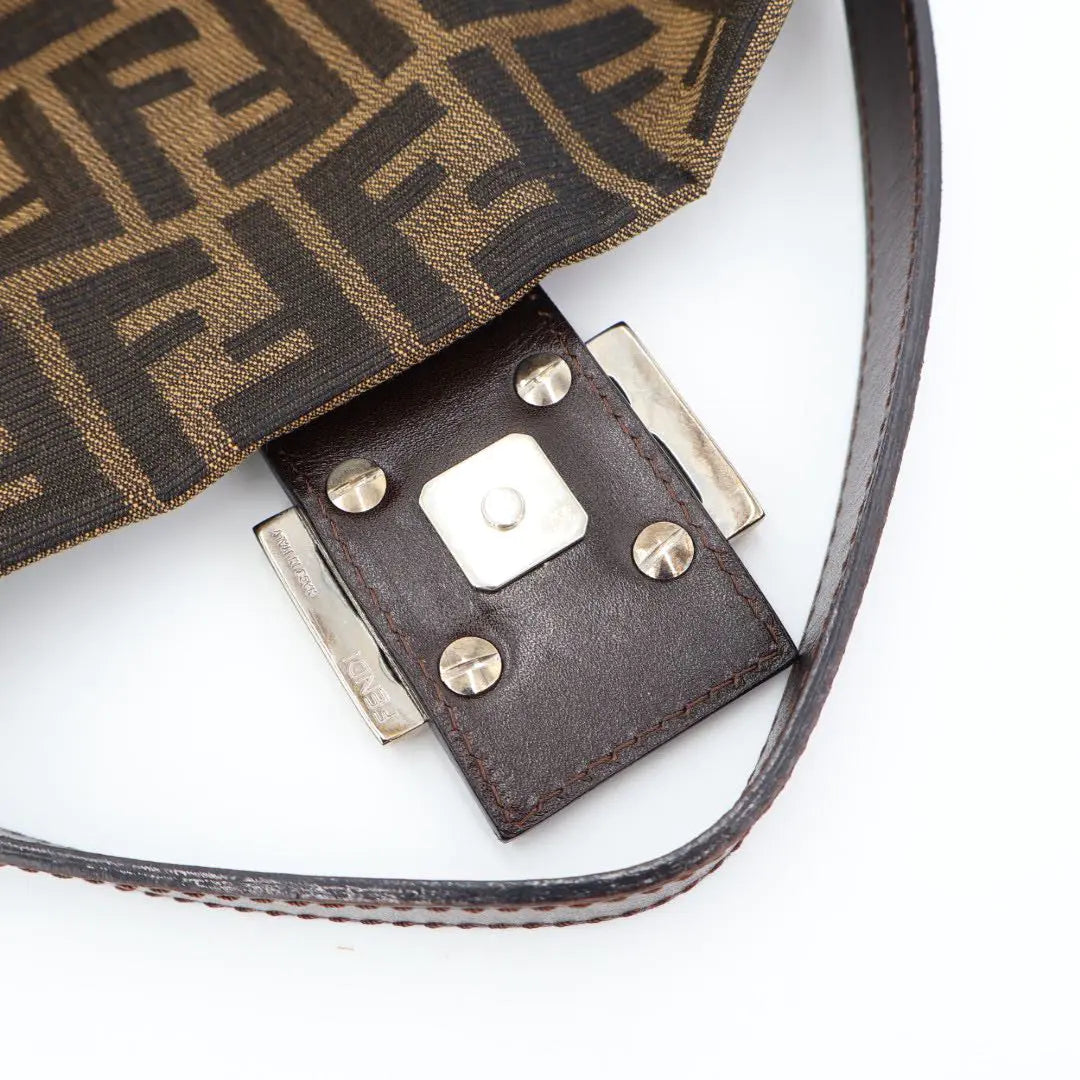 フェンディ FENDI ズッカ マンマバケット ショルダーバッグ