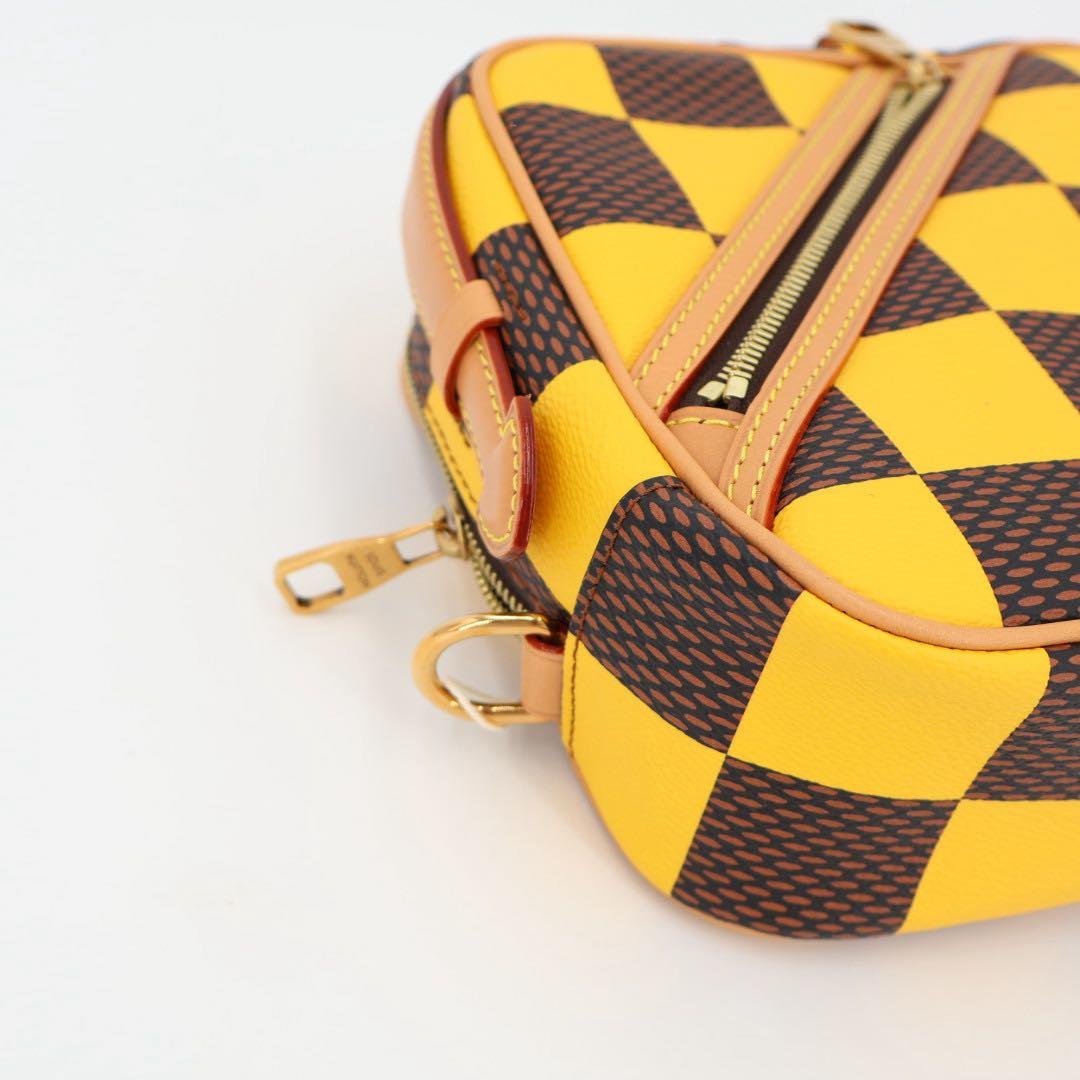 ルイヴィトン LOUIS VUITTON ショルダーバッグ ダミエ・ポップキャンバス チェス・メッセンジャー N40562 LOUIS VUITTON ハンドバッグ 美品