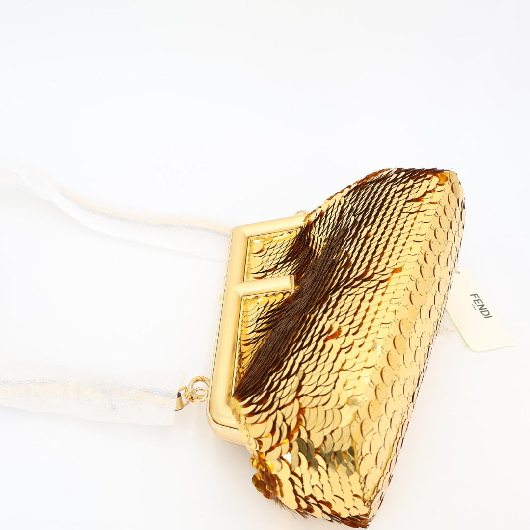 フェンディ Fendi スパンディ スモール バッグ & ハンドバッグ 美品