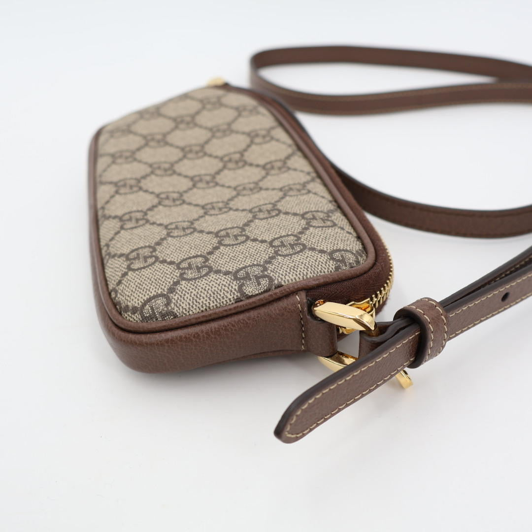 グッチ GUCCI 斜め掛け ショルダーバッグ レディース ブランド GUCCI オフィディア ショルダーバッグ 598664 ベージュ バッグ 美品