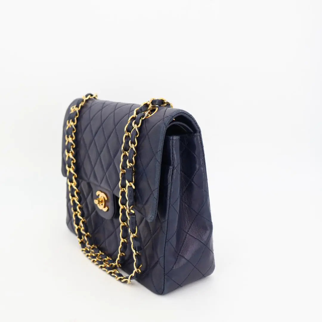 シャネル CHANEL　 マトラッセ25 ダブルフラップ ショルダーバッグ