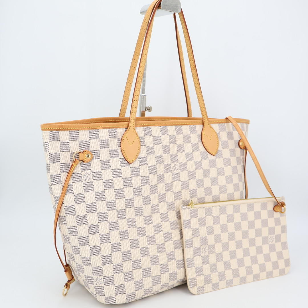 ルイ・ヴィトン LOUIS VUITTON ネヴァーフルMM ダミエアズール トートバッグ
