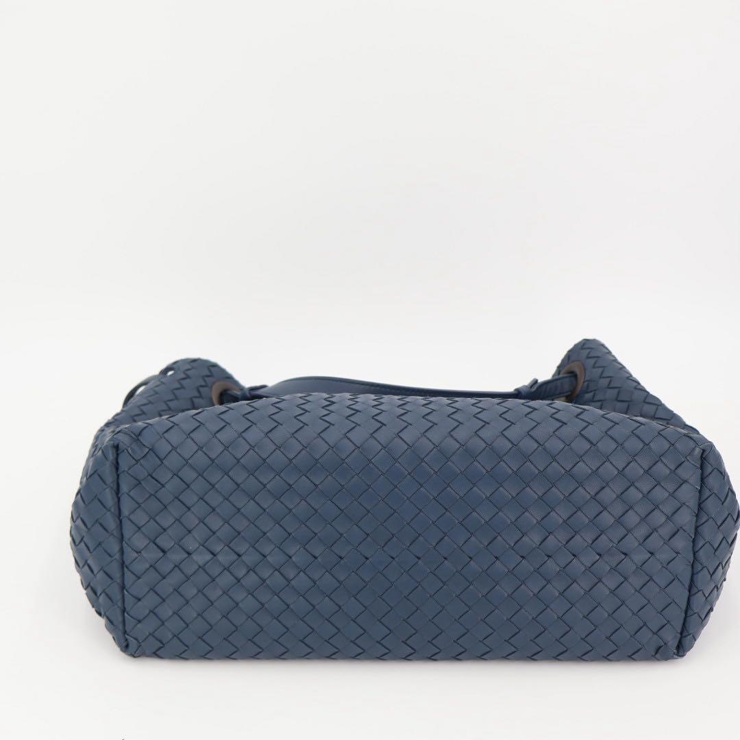 ボッテガ・ヴェネタ Bottega Veneta イントレチャート ガルダ レザー トート バッグ