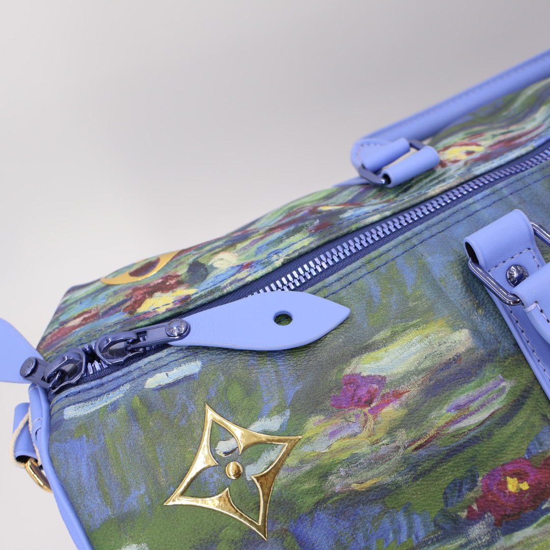 ルイ ヴィトン LOUIS VUITTON ストンバッグ モネ キーポル バンドリエール 50 美品