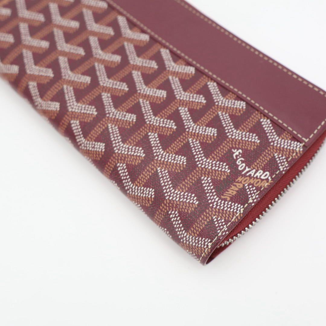 ゴヤール GOYARD MATIGNON APM ZIP GM メンズ,レディース レザー コーティングキャンバス 長財布