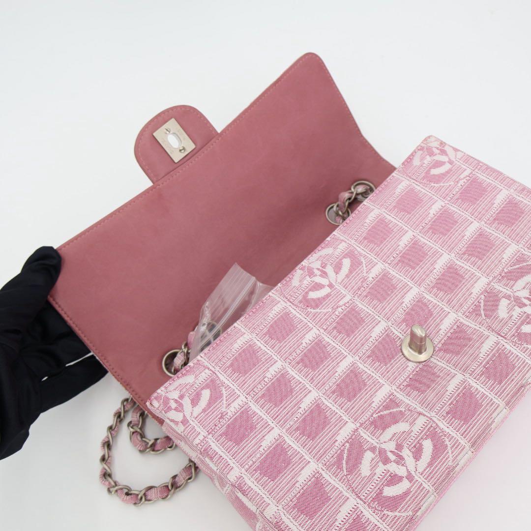 シャネル CHANEL Wチェーンショルダー ニュートラベルライン ショルダーバッグ