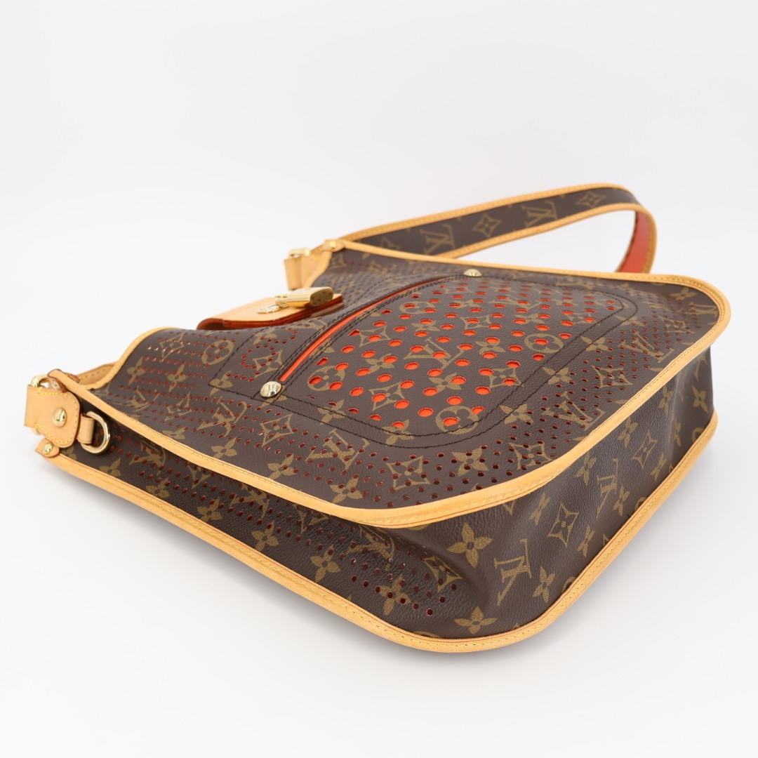 ルイ ヴィトン LOUIS VUITTON モノグラム ペルフォ ミュゼット ショルダー バッグ オランジュ