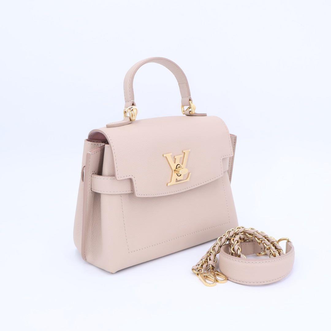 ルイヴィトン LOUIS VUITTON ハンドバッグ Louis Vuitton ロックミー・エヴァー ミニバッグ M21052レディース グレージュ 美品