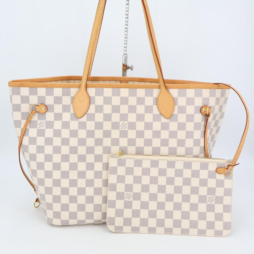 ルイ・ヴィトン LOUIS VUITTON ネヴァーフルMM ダミエアズール トートバッグ