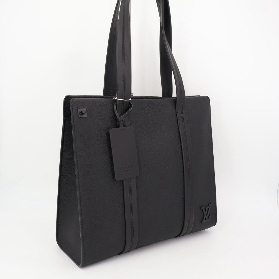 ルイ・ヴィトン LOUIS VUITTON アエログラム テイクオフトート レザー トートバッグ ハンドバッグ
