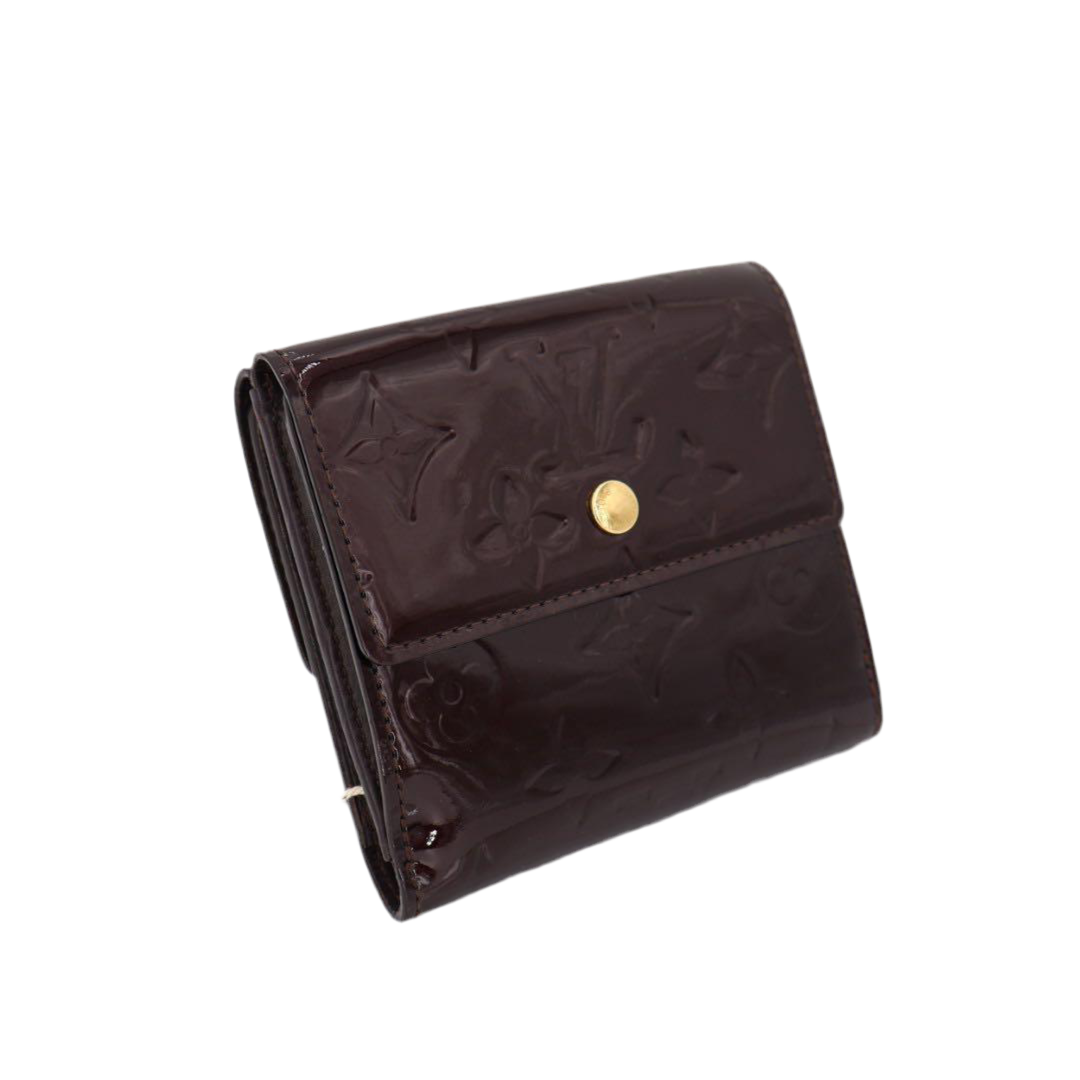 ルイヴィトン LOUIS VUITTON M93519 ラドロー アマラント 紫 パープル モノグラム ヴェルニ エナメル 財布