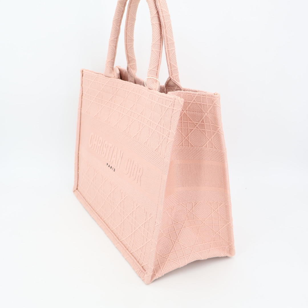 クリスチャンディオール Christian Dior BOOK TOTE ブックトート カナージュ トートバッグ