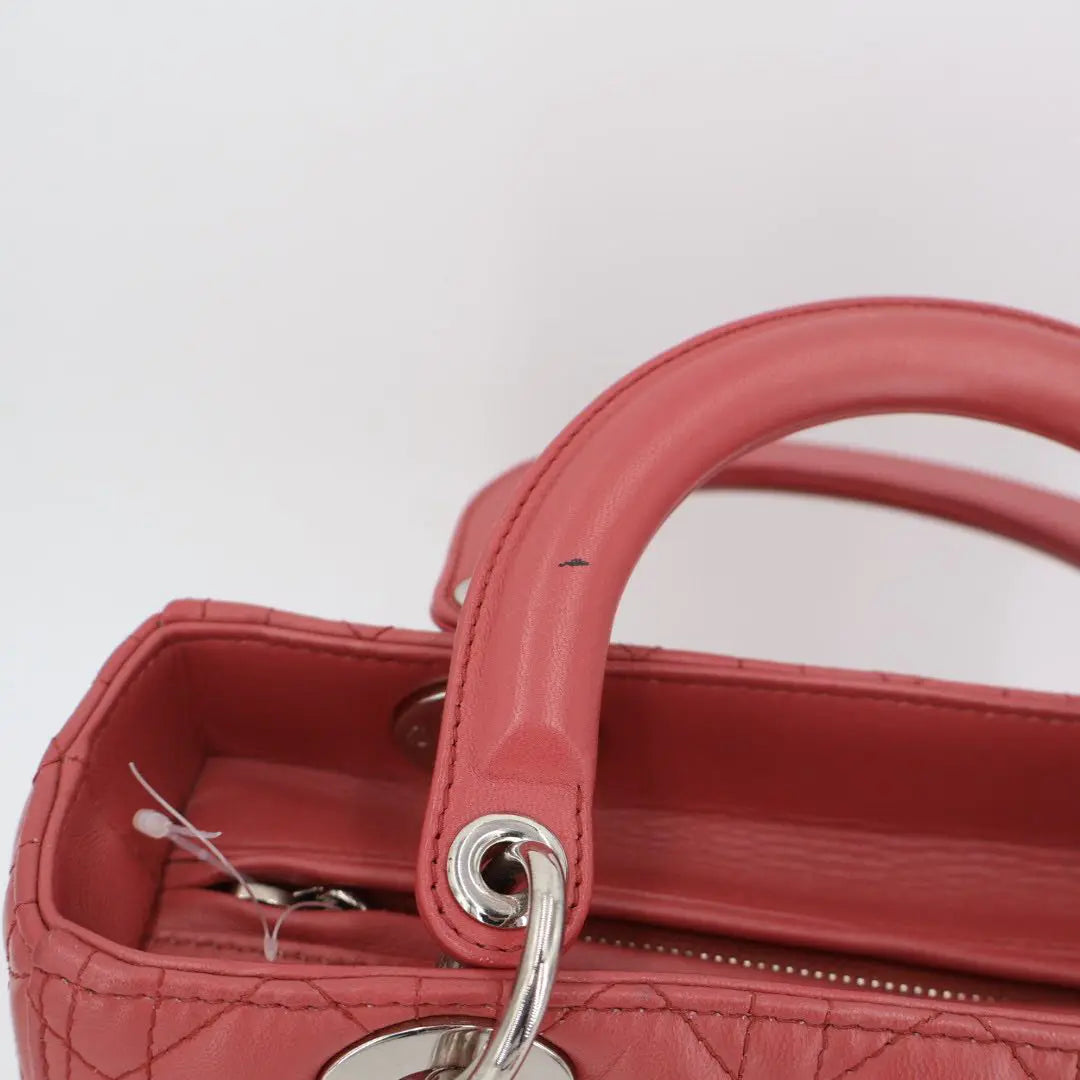 クリスチャンディオール Christian Dior レディディオール カナージュ ハンド ショルダーバッグ