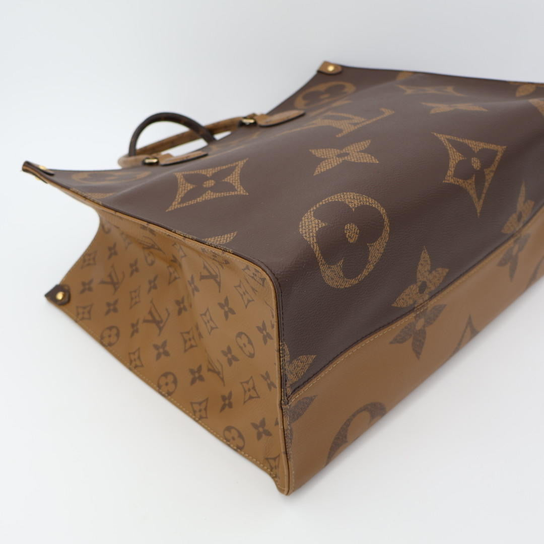 LOUIS VUITTON 2WAY トートバッグ オンザゴーGM モノグラム
