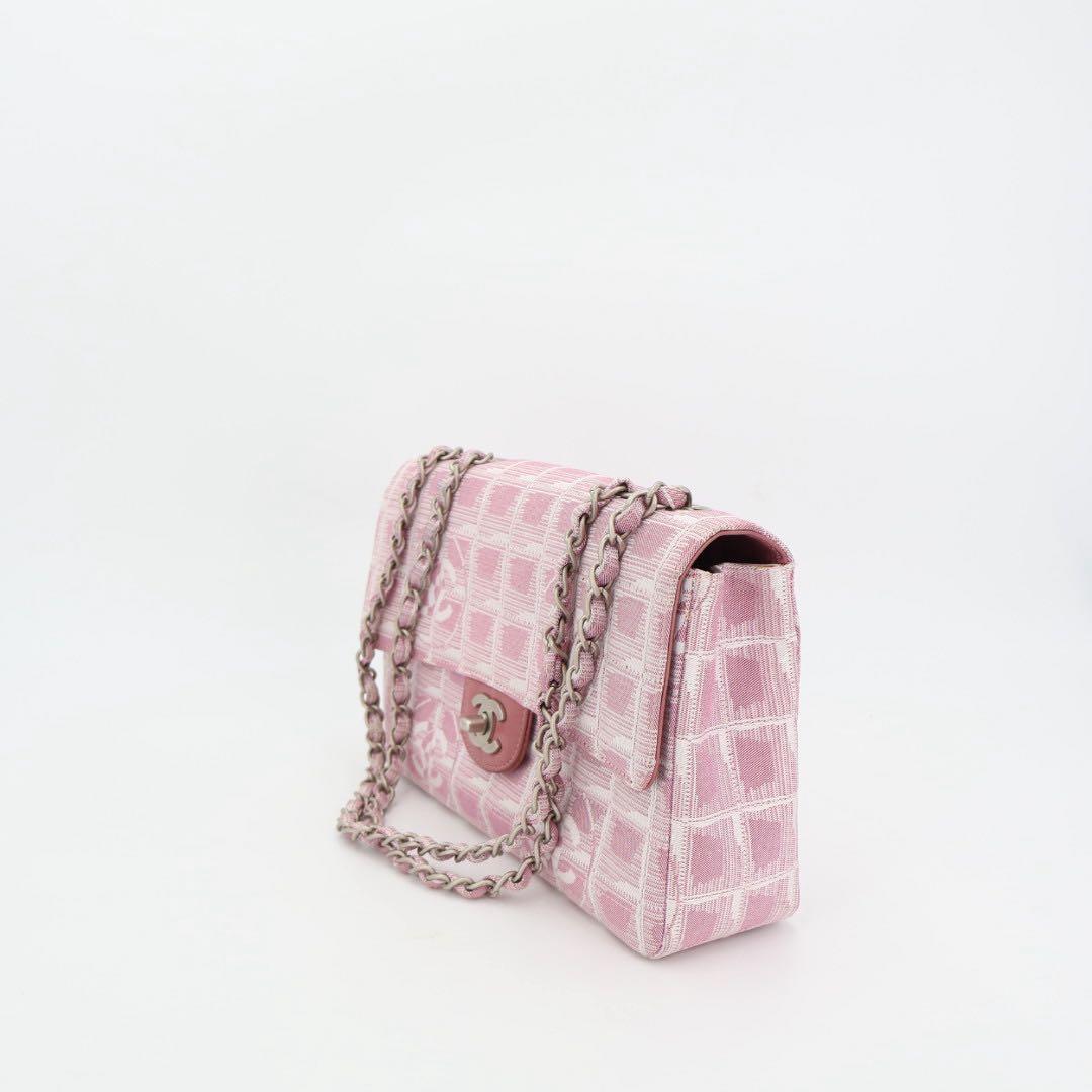 シャネル CHANEL Wチェーンショルダー ニュートラベルライン ショルダーバッグ