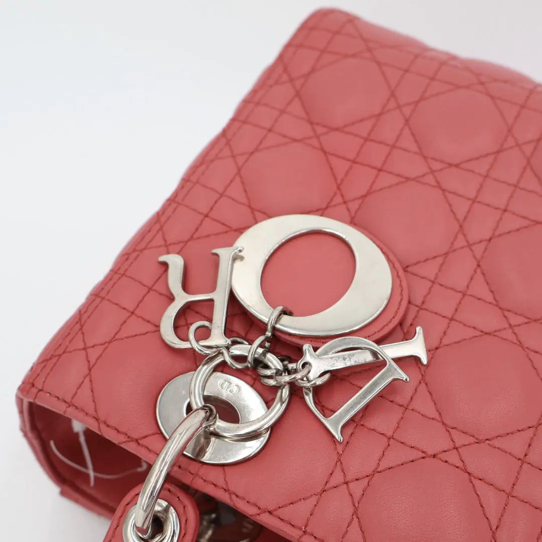 クリスチャンディオール Christian Dior レディディオール カナージュ ハンド ショルダーバッグ