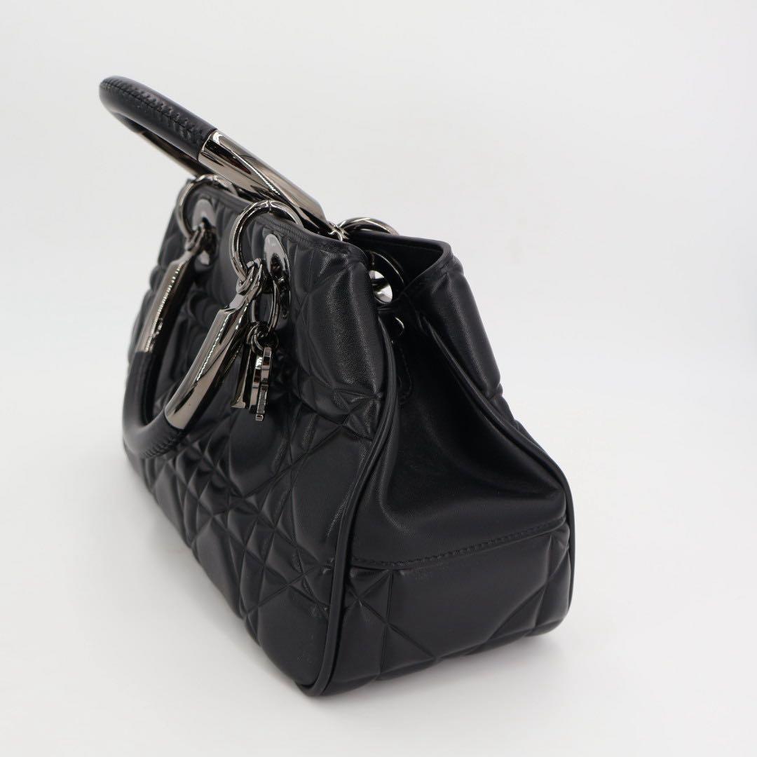 ディオール Dior レディ 95.22 カナージュ ハンドバッグ バッグ